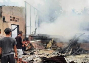 3 Rumah di Aceh Timur Hangus Terbakar, Ini Penampakannya