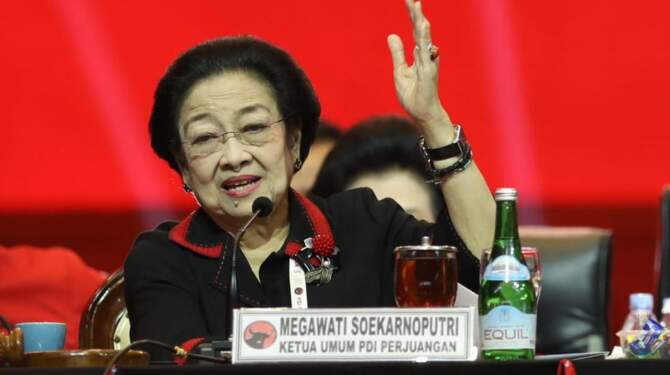 Foto: Ketum PDIP Megawati Soekarnoputri.