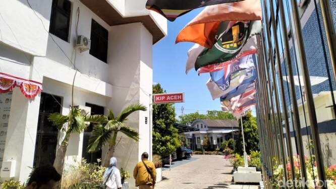 Foto: Gedung KIP Aceh. (Foto: Agus Setyadi/detikSumut).