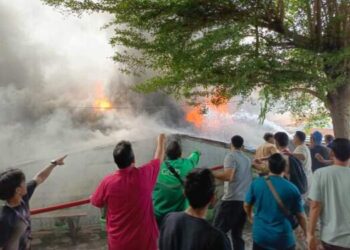 3 Rumah Ludes Terbakar di Siantar
