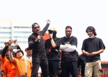 Artis-Geng Komika Ikut Demo Darurat Indonesia