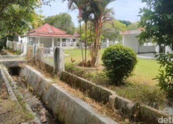 Pagar Kantor Bupati Asahan Diembat Maling