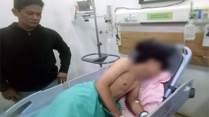 Remaja korban penembakan di Medan Belawan masih menjalani perawatan intensif di RSUP Adam Malik, Medan.