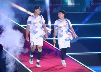 Fikri/Daniel vs Leo/Bagas di Semi Final Korea Open 2024