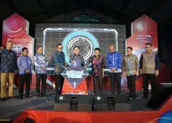 KPw BI Sumut kembali menyelenggarakan perhelatan Medan Digifestival Tahun 2024 pada tanggal 16 – 18 Agustus 2024 sebagai bagian kegiatan flagship Pekan QRIS Nasional yang dilaksanakan serentak diseluruh kantor perwakilan Bank Indonesia.(Dok:BI Sumut)
