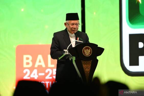 Foto: Muktamar VI tetapkan Ma'ruf Amin sebagai Dewan Syura PKB 2024-2029.
