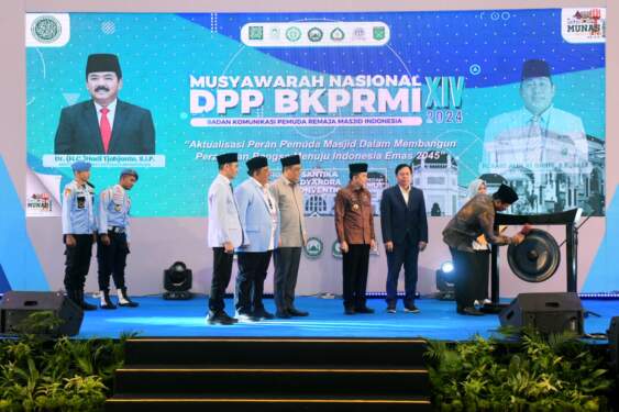 Foto: Pembukaan Munas XIV BKPRMI di Medan, Kamis (8/8/2024)