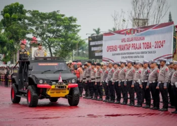 Operasi Mantap Praja Toba Dimulai, Pastikan Pilkada Serentak di Sumut Aman