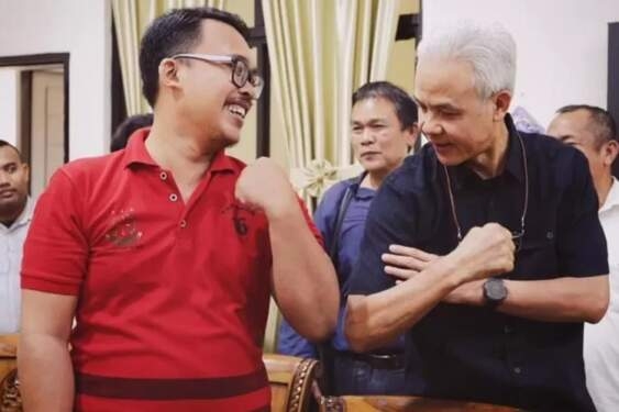 Palti Hutabarat dan Ganjar Pranowo.