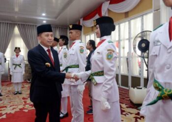 72 Anggota Paskibraka Sumut 2024 Dikukuhkan, Ini Nama-namanya