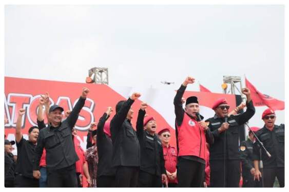 Foto: PDIP resmi mengusung Edy Rahmayadi di Pilgub Sumut 2024.