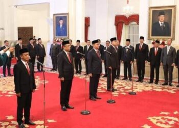 2 Kader Gerindra Dilantik Jokowi Jadi Menteri, Prabowo Tak Hadir