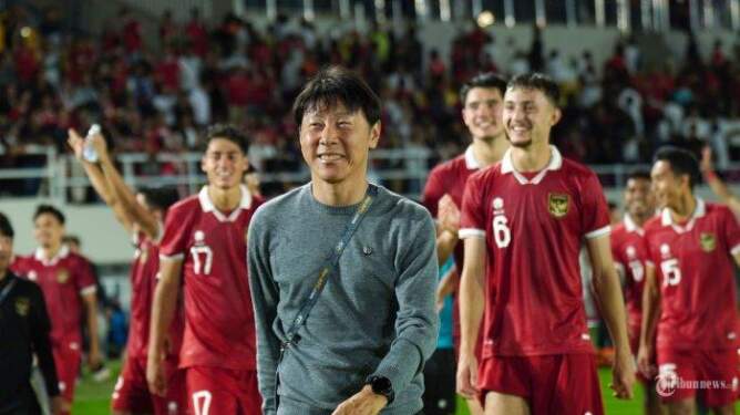 Foto: Shin Tae-yong memanggil 26 pemain Timnas Indonesia untuk laga melawan Arab Saudi dan Australia.