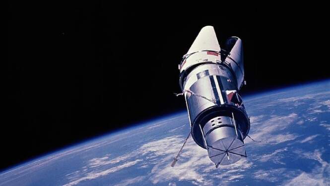 Foto: Pesawat Antariksa Kapsul Gemini 9 (AP Photo)