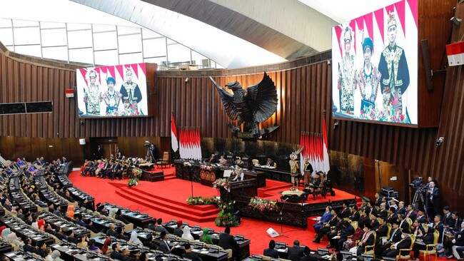 Foto: Presiden ke-5 RI Megawati bakal menghadiri Sidang Tahunan MPR pada Jumat ini. Sementara itu, SBY dipastikan absen.