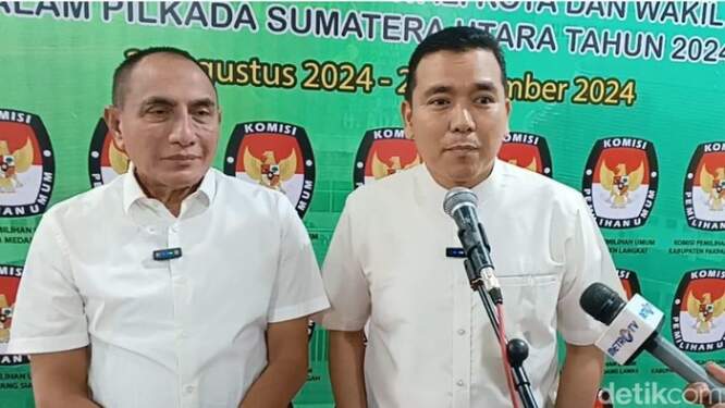 Foto: Hasan bersama Edy Rahmayadi.