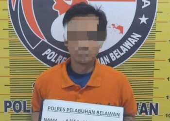 Polisi Tangkap Pengedar Narkoba di Desa Helvetia
