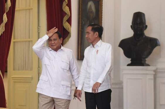 Foto: Prabowo dan Jokowi.