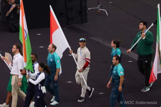 Foto: Upacara penutupan Olimpiade 2024.