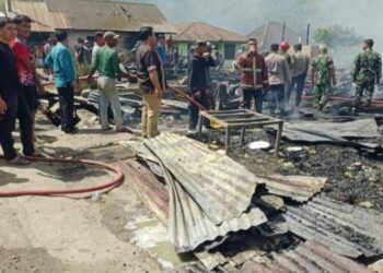 15 Rumah di Aceh Tengah Ludes Terbakar