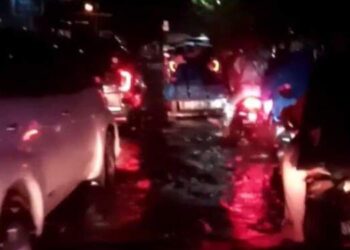 Jalan Letda Sujono Medan Kebanjiran