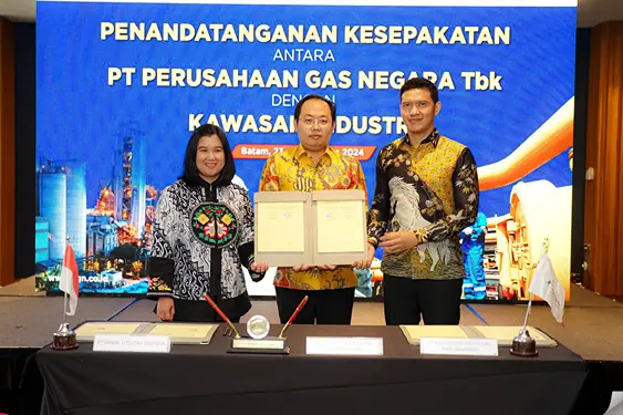 Foto: PT PGN Tbk selaku Subholding Gas Pertamina menjalin sinergi dengan Kementerian Perindustrian (Kemenperin) dalam rangka menciptakan dukungan untuk pemenuhan kebutuhan gas bumi bagi kawasan industri (KI).(Dok:PGN)
