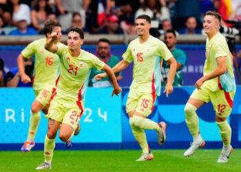 Kalahkan Prancis 5-3, Spanyol Raih Medali Emas Olimpiade