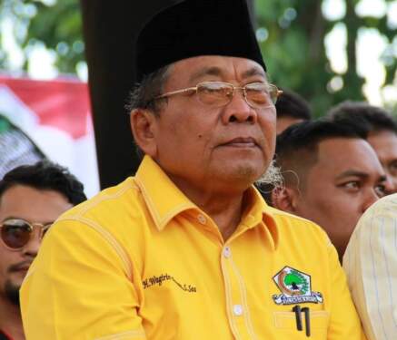 Foto: Politisi senior Golkar, Wagirin Arman. Net