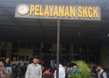 Antrean Mengular, Warga Padati Polrestabes Medan Urus SKCK CPNS