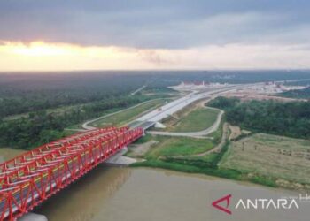 Progress Tol Tanjung Pura-Pangkalan Brandan Sudah 98 Persen