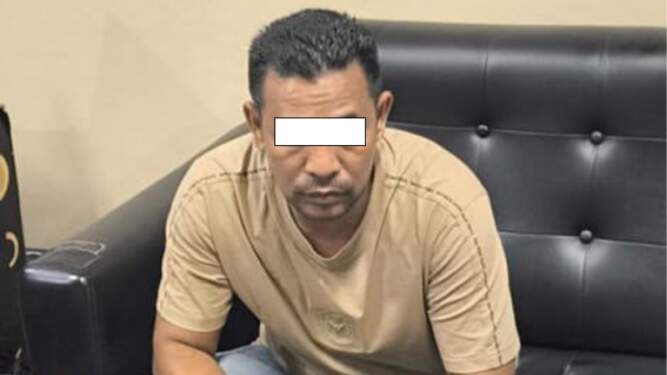 Foto: Calon penumpang yang ditangkap bawa sabu 2 kg lebih di Bandara Kualanamu.