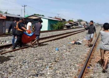 Tragis! Dodo Panjaitan Tewas Tertabrak Kereta Api di Medan Tembung