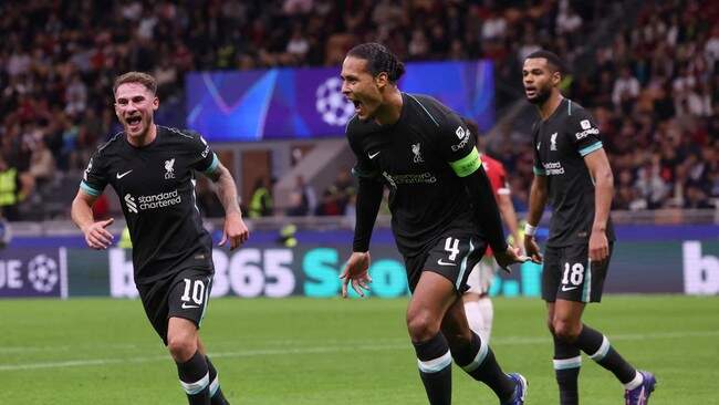Foto: Liverpool meraih kemenangan di kandang AC Milan pada matchday pertama Liga Champions.