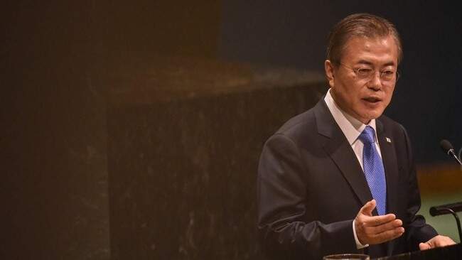 Foto: Mantan Presiden Korea Selatan Moon Jae In tersangka kasus suap.
