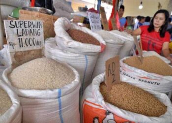 Harga Beras dan Gula di Sumut Turun
