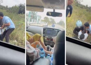 Viral Aksi Bripka Rico Bawa Anak-Istri Kejar Pelaku Curanmor