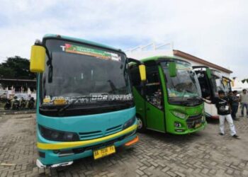 Dishub Sumut Pastikan 367 Unit Armada Pengangkutan PON Laik Jalan