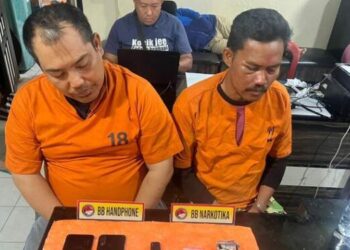 2 Polisi Ditangkap terkait Kasus Narkoba, Ini Tampangnya