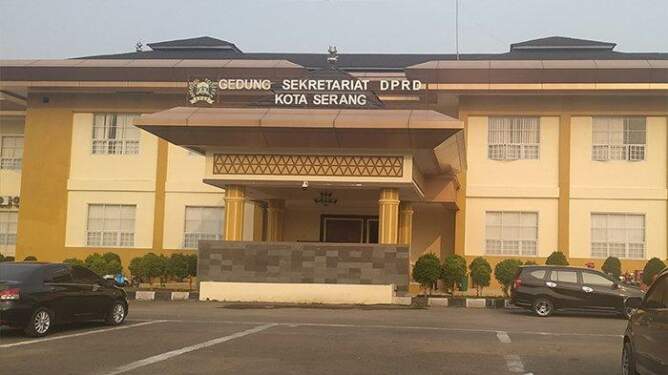 Foto: Kantor DPRD Kota Serang.