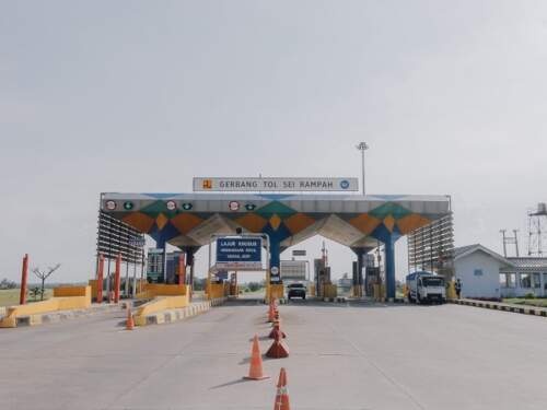 Foto: Jalan Tol Ditutup (Foto: Jasa Marga)