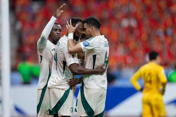Foto: Timnas Arab Saudi menang 2-1 atas Timnas China di Kualifikasi Piala Dunia 2026 Zona Asia (Foto: X/@SaudiNT_EN)