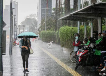 Cuaca Hari Ini: Medan Turun Hujan Sedang