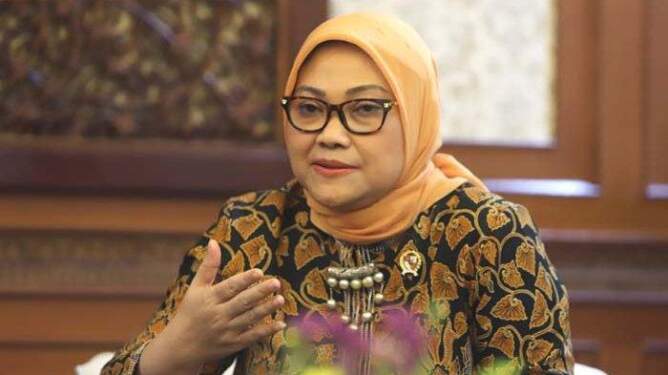 Foto: Menaker Ida Fauziyah.