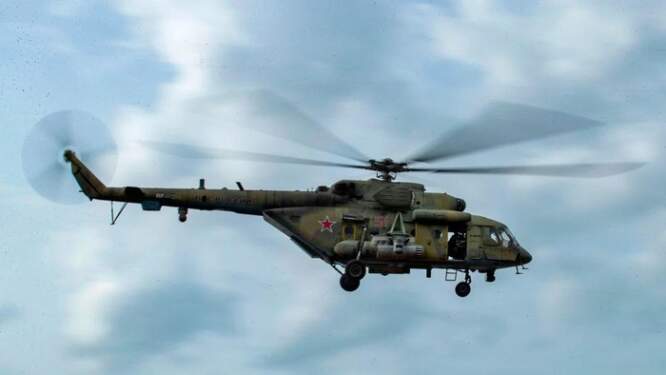 Foto: Helikopter jenis Mi-8 milik Rusia.