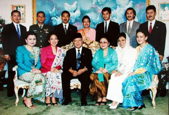 Foto: Keluarga Soeharto.