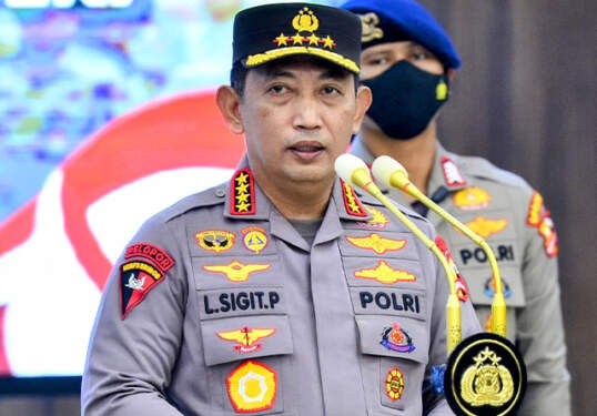Foto: Kapolri Jenderal Listyo Sigit Prabowo.