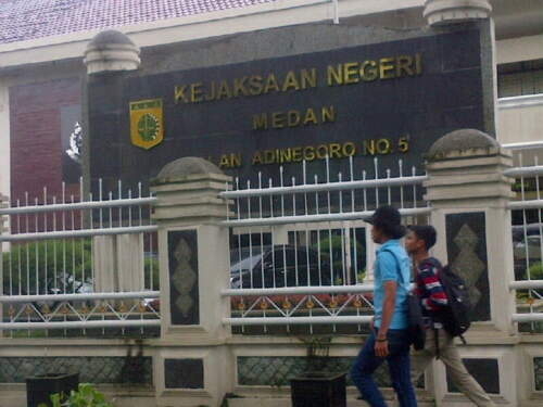 Kejaksaan Negeri Medan.