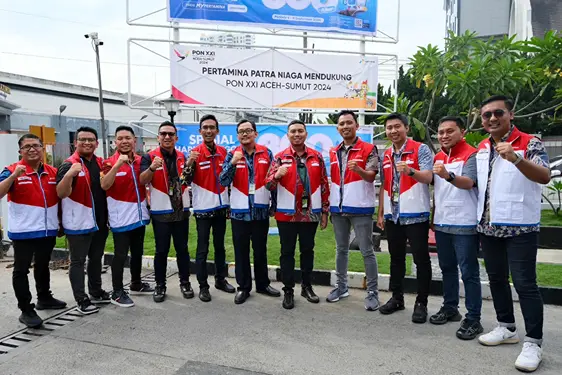 Foto: PT Pertamina Patra Niaga Regional Sumatera Bagian Utara (Sumbagut) bentuk Tim Satgas guna mendukung ketersediaan energi baik BBM dan LPG selama penyelenggaraan Pekan Olahraga Nasional (PON) XXI Aceh-Sumut 2024.(Dok:Pertamina Sumbagut)