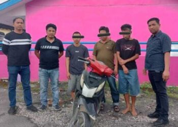 Polres Tanah Karo Ringkus 3 Maling Motor, Ini Tampangnya