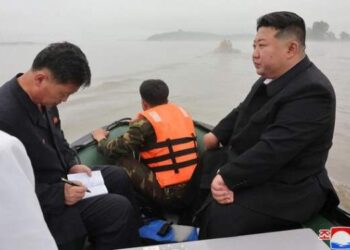 Gagal Mitigasi Banjir, 30 Pejabat Korut Dieksekusi Mati Kim Jong Un
